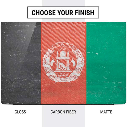 Afghanistan Flag Distressed Dell Vostro Skin
